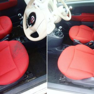 Before and after interior valet